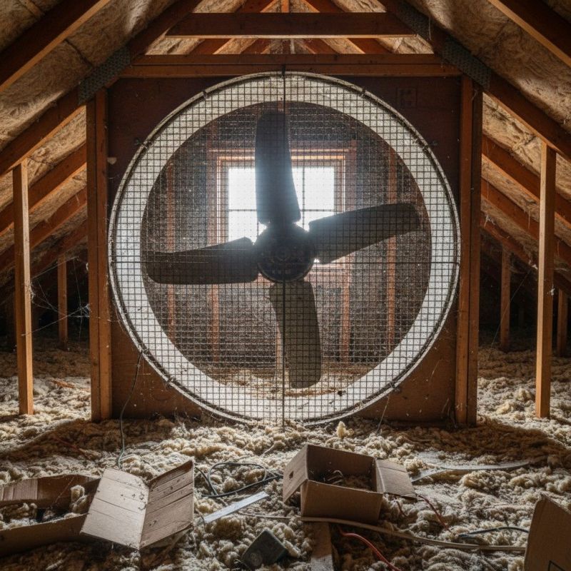 Attic Heating Installation