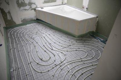 In Floor Heating Installation