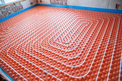 Tile Heating Installation